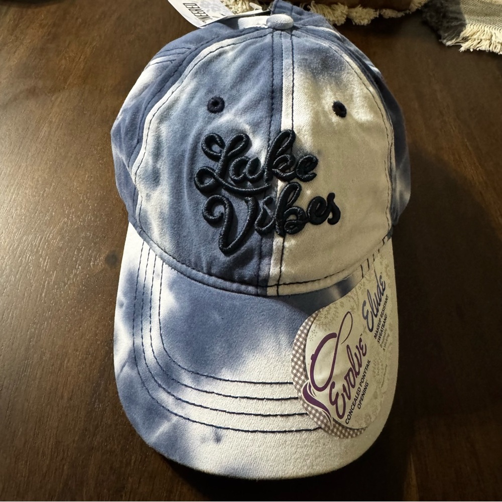 Infinity Her Legacy Concealed Ponytail Hat Makeup Resistant Sweatband NWT